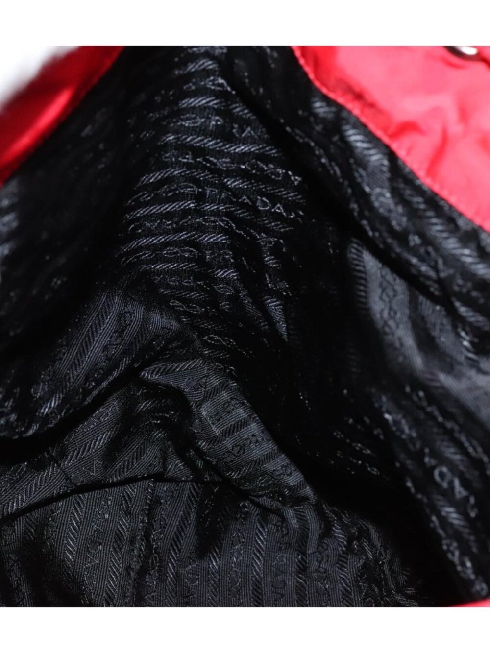 PRADA Backpack Nylon Red - Picture 16 of 16